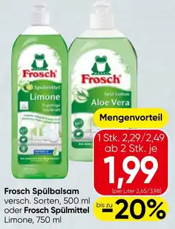 Spar Frosch Spülbalsam Angebot
