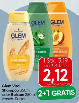 Spar Glem Vital Shampoo Angebot