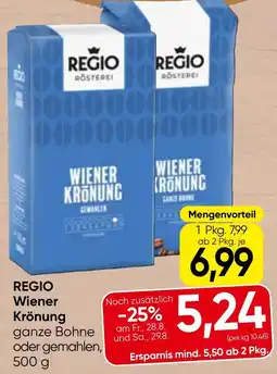 Spar Regio Wiener Krönung Angebot