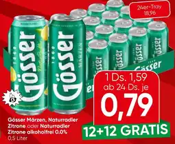 Spar Gösser Märzen, Naturradler Angebot