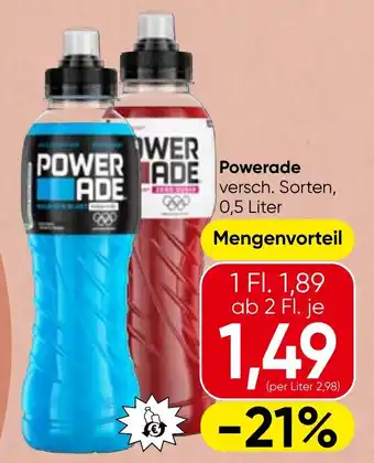 Spar Powerade Angebot
