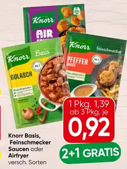 Spar Knorr Basis, Feinschmecker Saucen oder Airfryer Angebot