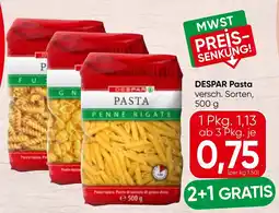 Spar Despar Pasta Angebot