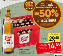 Spar Stiegl Goldbräu Angebot