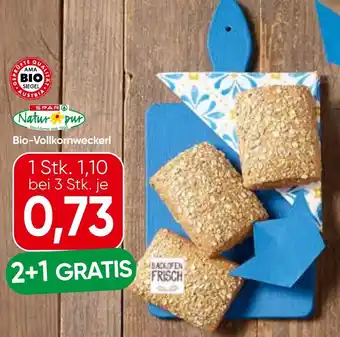 Spar Natur pur Bio-Vollkornweckerl Angebot