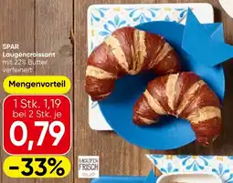 Spar SPAR Laugencroissant Angebot
