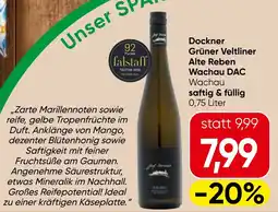 Spar Dockner Grüner Veltliner Alte Reben Wachau DAC Angebot