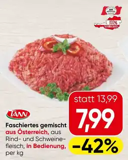 Spar TANN Faschiertes gemischt Angebot