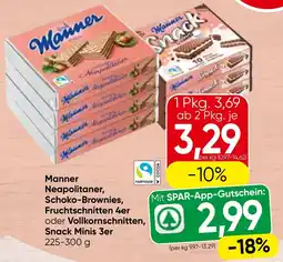 Spar Manner Neapolitaner Angebot