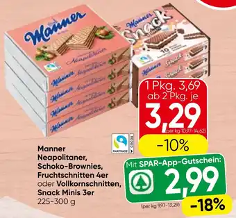 Spar Manner Neapolitaner Angebot