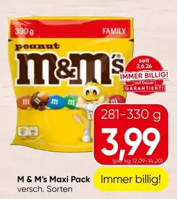 Spar M & M's Maxi Pack Angebot