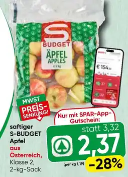 Spar S-Budget Apfel Angebot