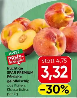 Spar fruchtige SPAR PREMIUM Pfirsiche Angebot
