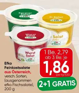 Spar Efko Feinkostsalate Angebot