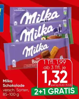 Spar Milka Schokolade Angebot