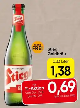 Spar Stiegl Goldbräu Angebot
