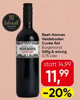 Spar Reeh Hannes Heideboden Cuvée Rot Angebot