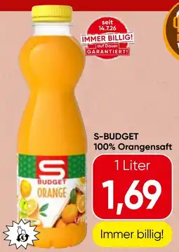 Spar S-Budget Orangensaft Angebot