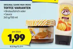 Hofer Original Sahne Muh-Muhs Toffee Varianten Angebot