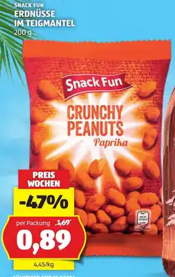 Hofer Snack fun erdnüsse im teigmantel Angebot