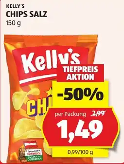 Hofer Kelly's Chips Salz Angebot