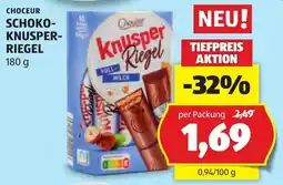 Hofer Choceur Schoko-Knusper-Riegel Angebot
