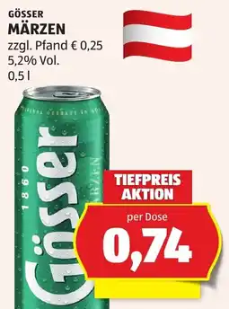 Hofer Gösser Märzen Angebot