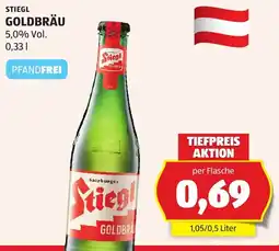 Hofer Stiegl Goldbräu Angebot