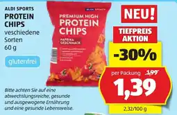 Hofer Aldi Sports Protein Chips Angebot