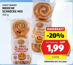 Hofer Finest Bakery Briocheschnecke Mix Angebot