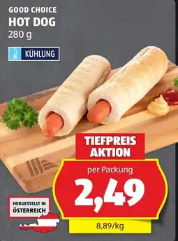 Hofer Good Choice Hot Dog Angebot