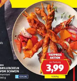 Hofer BBQ Grillfackeln vom Schwein Angebot