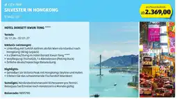 Hofer City-trip silvester in hongkong Angebot