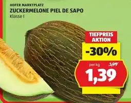 Hofer Zuckermelone Piel de Sapo Angebot