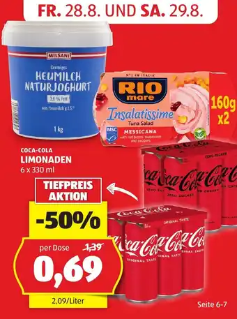 Coca-Cola Limonaden