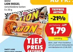 Hofer Nestlé Lion Riegel Angebot