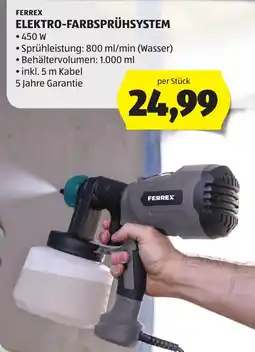 Hofer Ferrex Elektro-Farbsprühsystem Angebot