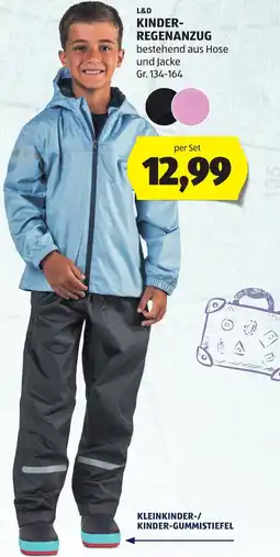 Hofer L&D Kinder-Regenanzug Angebot