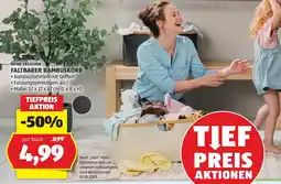 Hofer Home Creation Faltbarer Bambuskorb Angebot