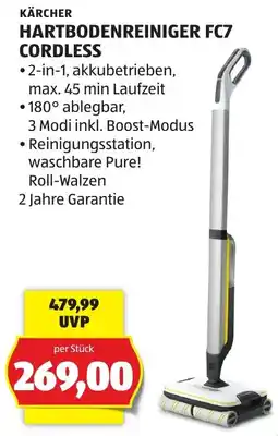 Hofer Kärcher Hartbodenreiniger FC7 Cordless Angebot