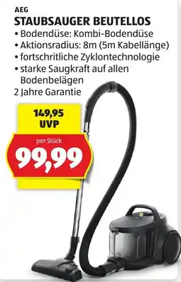 Hofer AEG Staubsauger Beutellos Angebot