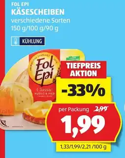 Hofer Fol Epi Käsescheiben Angebot