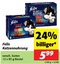 Nah&Frisch Felix Katzenfutter Angebot