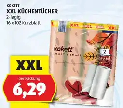 Hofer Kokett XXL Küchentücher Angebot