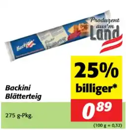 Nah&Frisch Backini Blätterteig Angebot