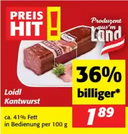 Nah&Frisch Loidl Kantwurst Angebot
