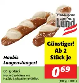 Nah&Frisch Haubis Laugenstangerl Angebot