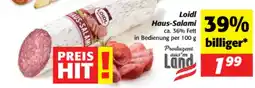 Nah&Frisch Loidl Haus-Salami Angebot