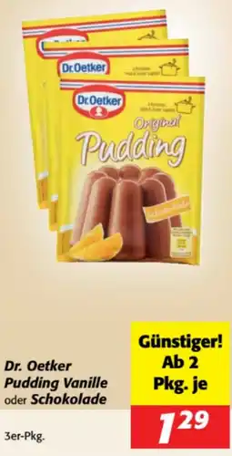 Nah&Frisch Dr. Oetker Pudding Schokolade Angebot