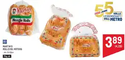 Metro Martin's Rolls od. Hotdog Angebot